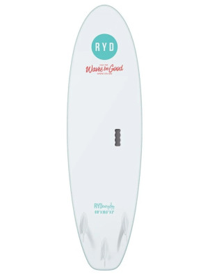 RYD Everyday Soft Surfboard 6ft 0 Package - White