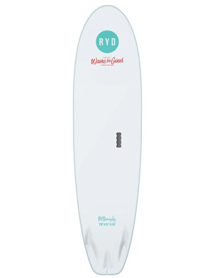 RYD Everyday Soft Surfboard 7ft 0 Package - White