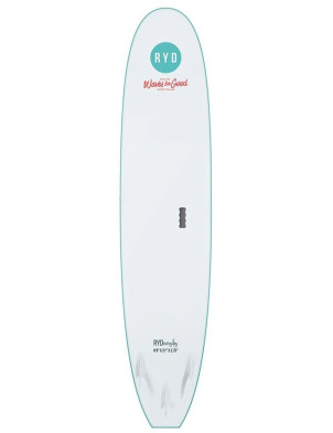 RYD Everyday Soft Surfboard 8ft 0 Package - Aqua