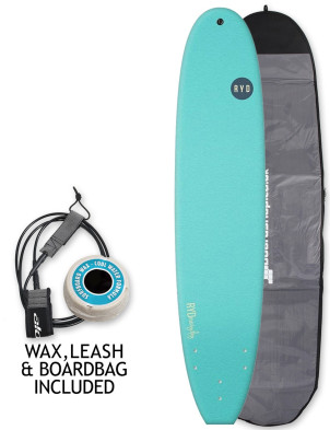 RYD Everyday Soft Surfboard 9ft 0 Package - Aqua
