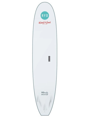 RYD Everyday Soft Surfboard 8ft 0 Package - Deep Blue
