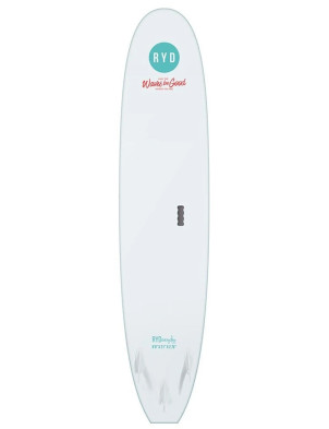RYD Everyday Soft Surfboard 8ft 0 Package - White