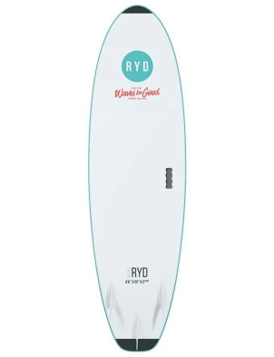 RYD Fresh Soft Surfboard 6ft 6 - Aqua