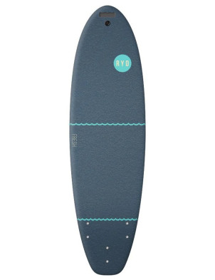 RYD Fresh Soft Surfboard 6ft 6 - Deep Blue