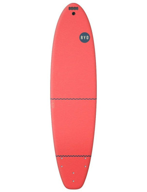 RYD Fresh Soft Surfboard 7ft 6 - Coral