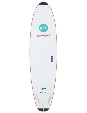 RYD Fresh Soft Surfboard 7ft 6 - Coral