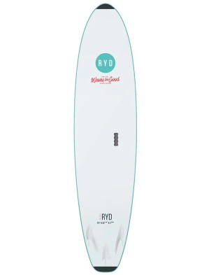 RYD Fresh Soft Surfboard 8ft 0 - Aqua