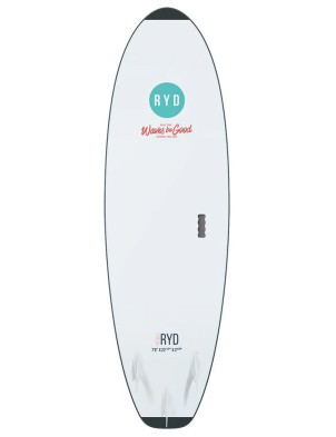 RYD Fresh Wide Soft Surfboard 7ft 0 - Deep Blue