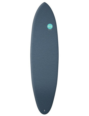RYD Hank Dude Soft Surfboard 6ft 10 FCS 2 + 1 - Deep Blue