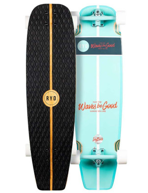RYD Layback Drone Surf Skate/Cruiser 35.5 Inch - Aqua