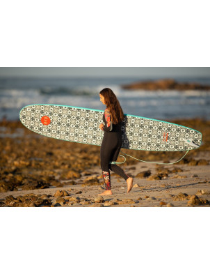 RYD Sea Movie Soft Surfboard 9ft 6 - Deep Blue