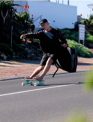 RYD Layback Road Movie Surf Skate/Cruiser 39 Inch - Aqua