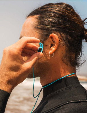 SEAR Surfers Ear Plugs - Black/Blue
