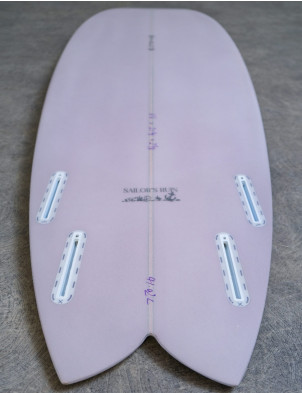 Siren Sailor's Ruin Surfboard 6ft 6 Futures - Periwinkle