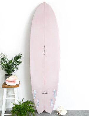 Siren Sailor's Ruin Surfboard 6ft 10 Futures - Seashell