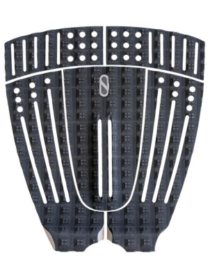 Slater Designs 5-Piece Step Up Surfboard Tail Pad - Black