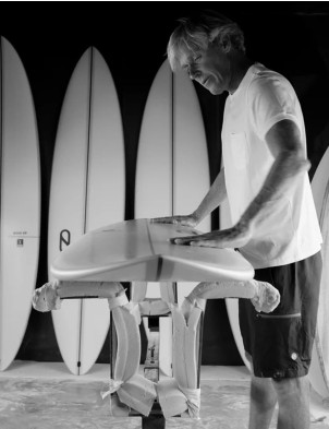 Firewire Ibolic Boss Up surfboard 7ft 0 Futures 2026 - White