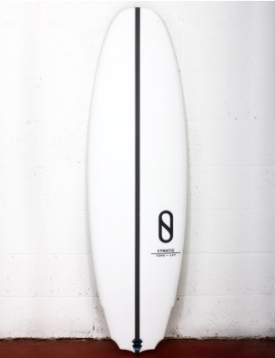 Slater Designs LFT Cymatic surfboard 5ft 4 FCS II - White