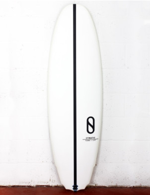 Slater Designs LFT Cymatic surfboard 6ft 0 Futures - White