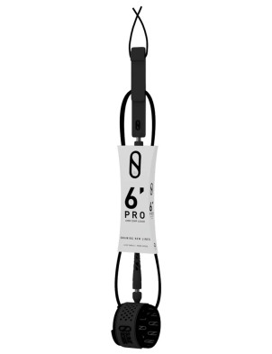 Slater Designs Pro Comp Surfboard leash 6ft - Black