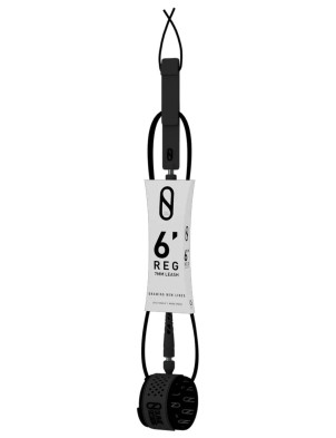 Slater Designs Regular Surfboard leash 6ft - Black