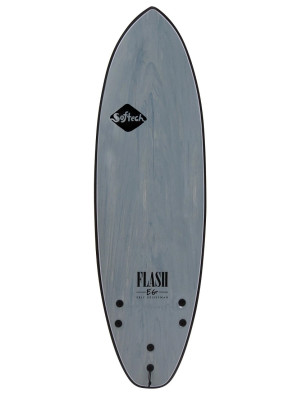 Softech Eric Geiselman Flash soft surfboard 6ft 6 FCS II - Grey Marble
