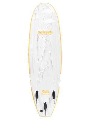 Softech Roller Hand Shaped soft surfboard 6ft 6 - Butter