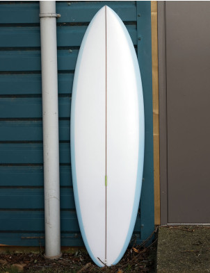 Son of Cobra Round Twin Surfboard 5ft 8 Futures - Sky Rail 