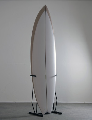 Son of Cobra Rocket Twin Surfboard 6ft 2 Futures - Desert Sand