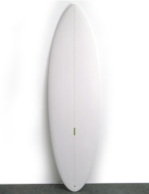 Son of Cobra Round Twin Surfboard 6ft 0 Futures - White 