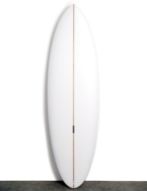 Son of Cobra Round Twin Surfboard 6ft 0 Futures - White 