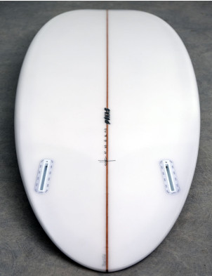 Son of Cobra Round Twin V2 Surfboard 6ft 2 Futures - White