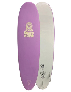 Spooked Kooks Dead Hippie Soft surfboard 7ft 0 Futures - Lavender