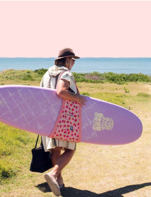 Spooked Kooks Dead Hippie Soft surfboard 8ft 0 Futures - Lavender