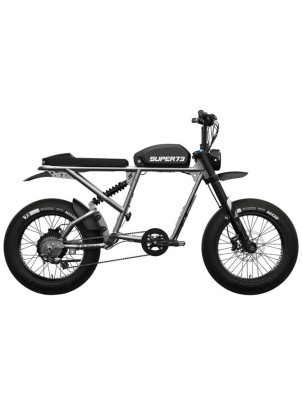 Super73 R Brooklyn Series Electric Bike - Metallic Aluminium 