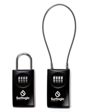 Surflogic Double System Key Lock - Black