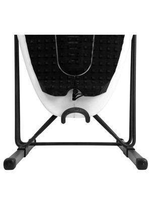 Surflogic Single Surfboard Rack with Tail Support - Black
