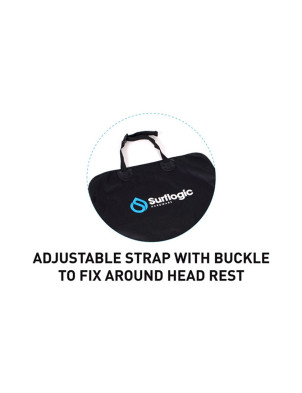 Surflogic Waterproof Seat Cover Back Clip - Black