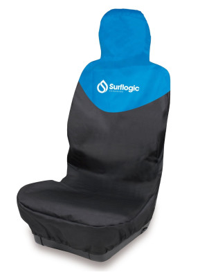Surflogic Waterproof Seat Cover - Black/Cyan