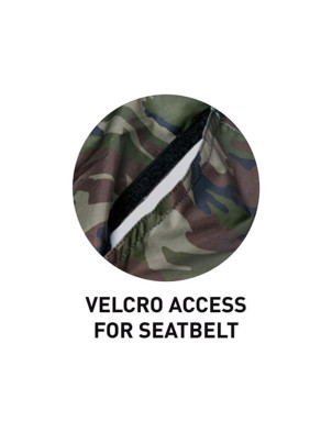 Surflogic Waterproof Seat Cover Double - Camo