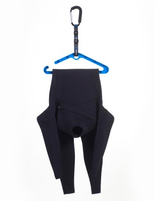Surflogic Wetsuit Double Hanger System - Black
