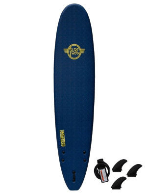 Surfworx Banshee Mini Mal soft surfboard 9ft 0 - Blue