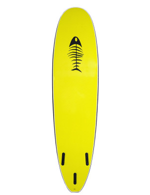 Surfworx Banshee Mini Mal Soft Surfboard Limited Edition 7ft 6 Package - Black