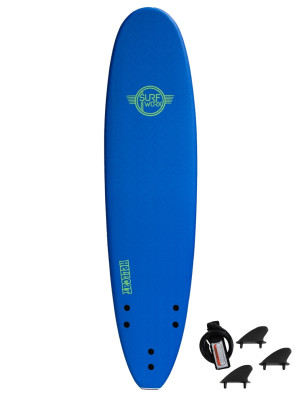 Surfworx Hellcat Mini Mal soft surfboard 7ft 6 - Navy