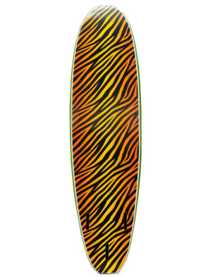 Surfworx Hellcat Mini Mal soft surfboard 7ft 0 - Apple Green