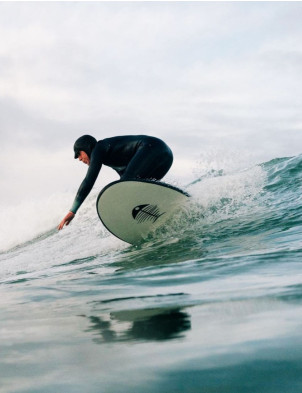 Surfworx Pro-line Code Hybrid soft surfboard 5ft 10 - Black