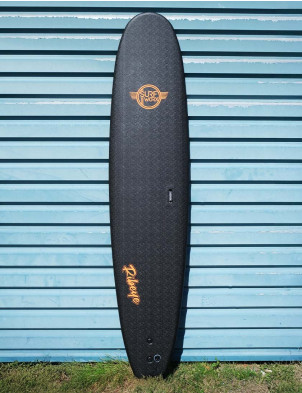 Surfworx Ribeye Longboard Soft Surfboard 9ft 0 - Black