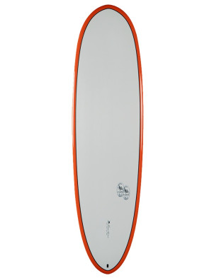 Takayama Scorpion II TufLite V-Tech surfboard 6ft 10 - Red/Grey