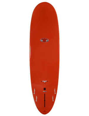 Takayama Scorpion II TufLite V-Tech surfboard 6ft 10 - Red/Grey