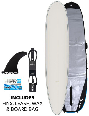 Torq 24/7 Longboard surfboard 9ft 0 Package - Legacy Sand